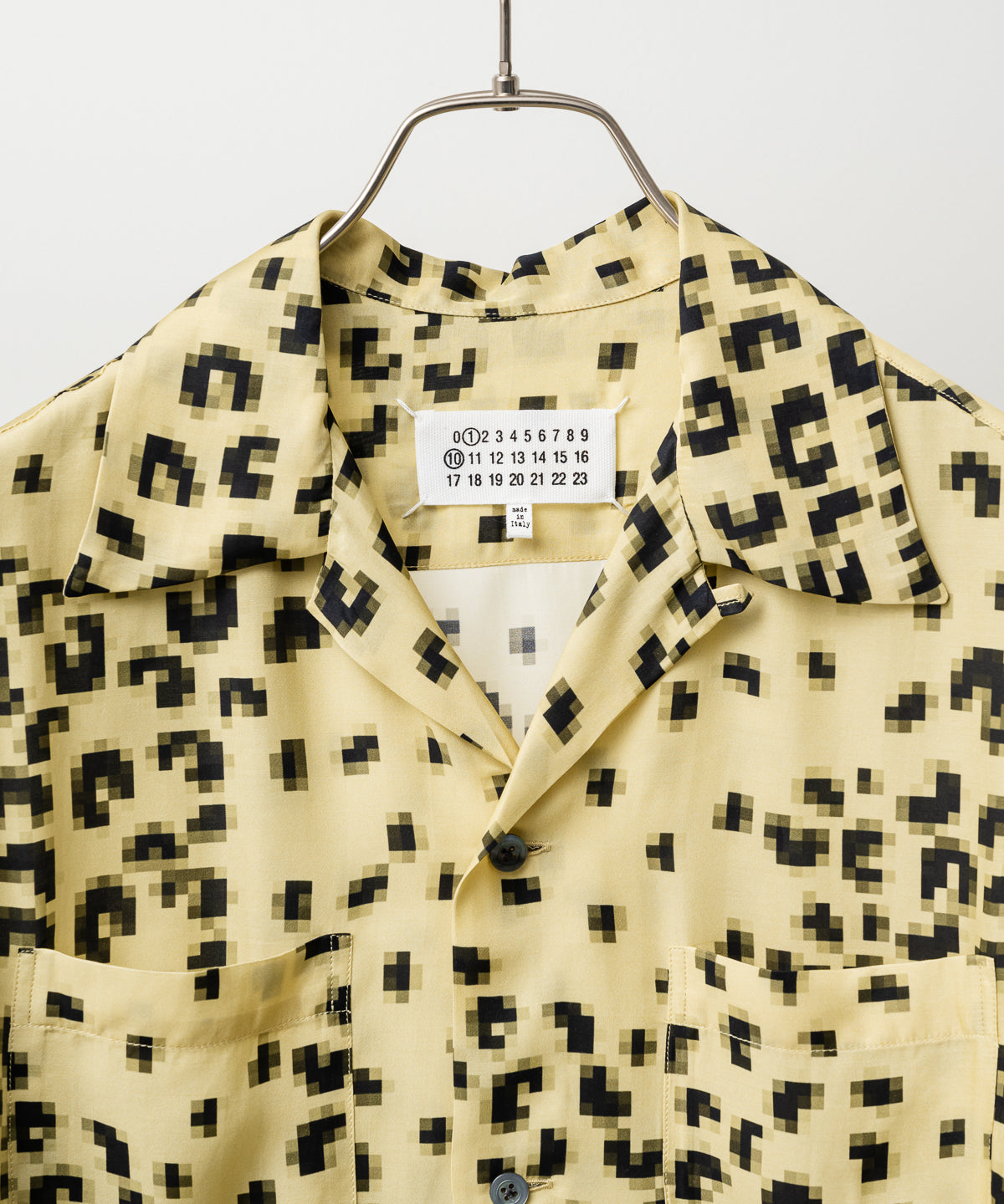 MM ピクセルレオパードシャツ