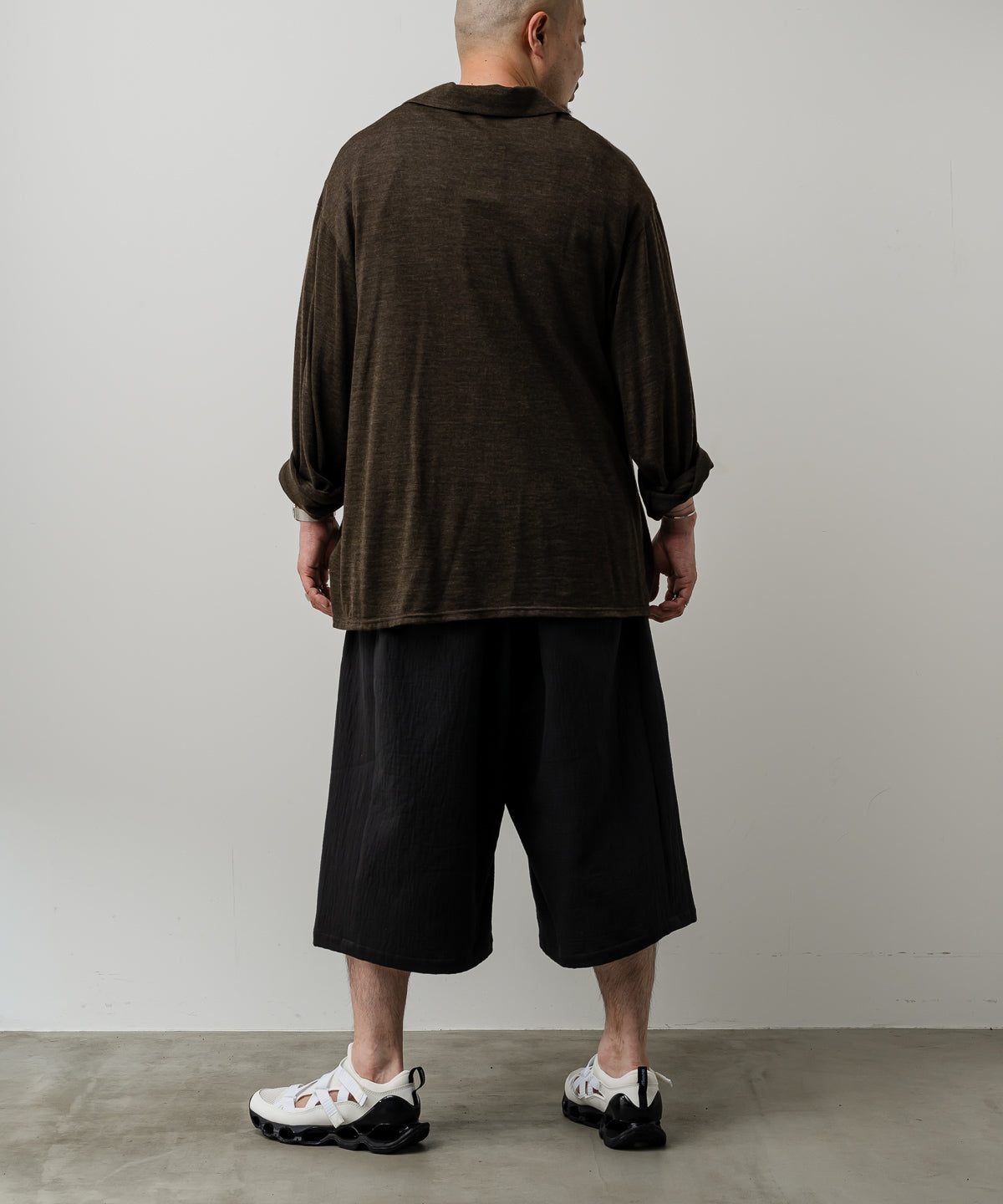 Wool Jersey Twisted polo Shirts