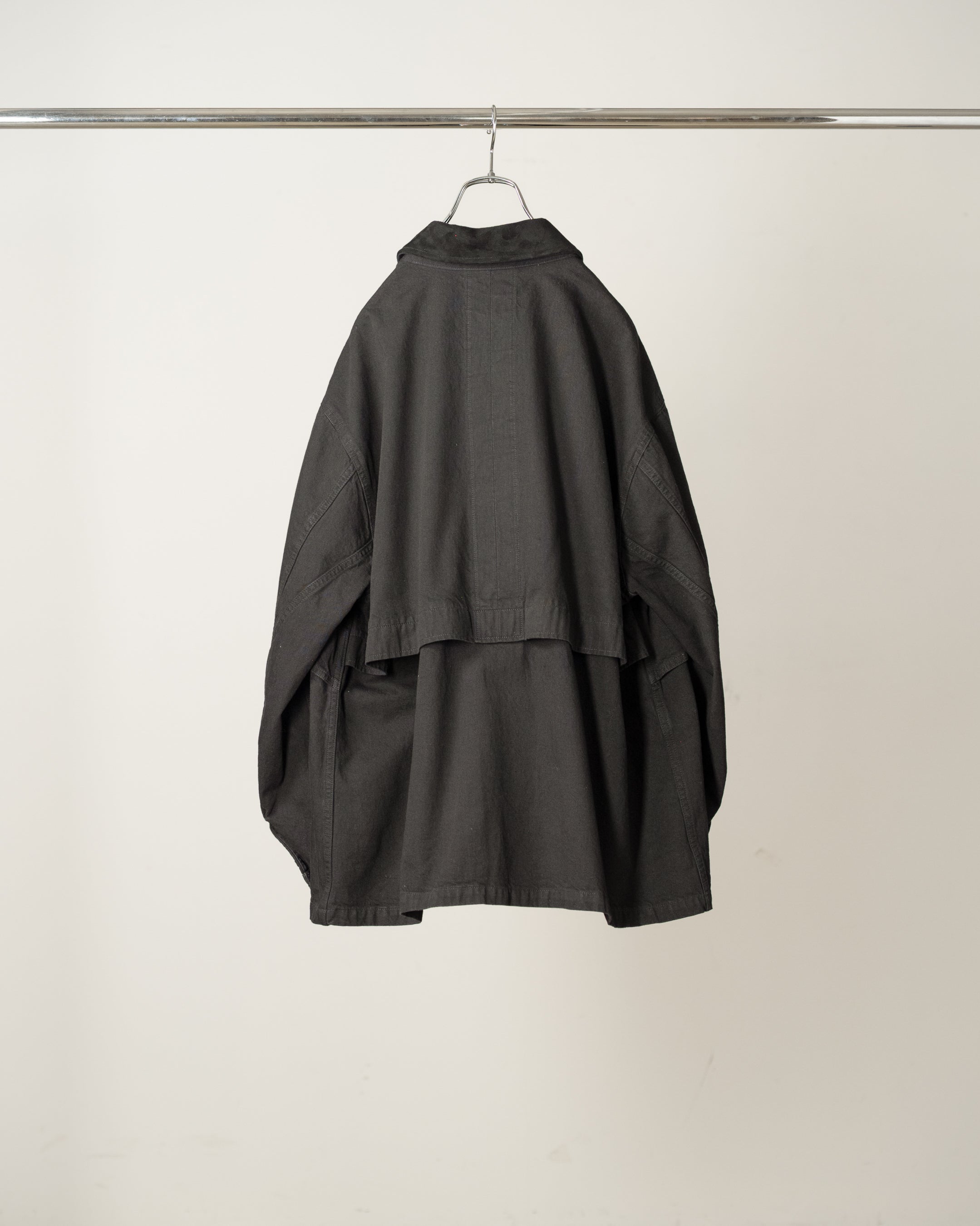 AGING DENIM HALF JACKET