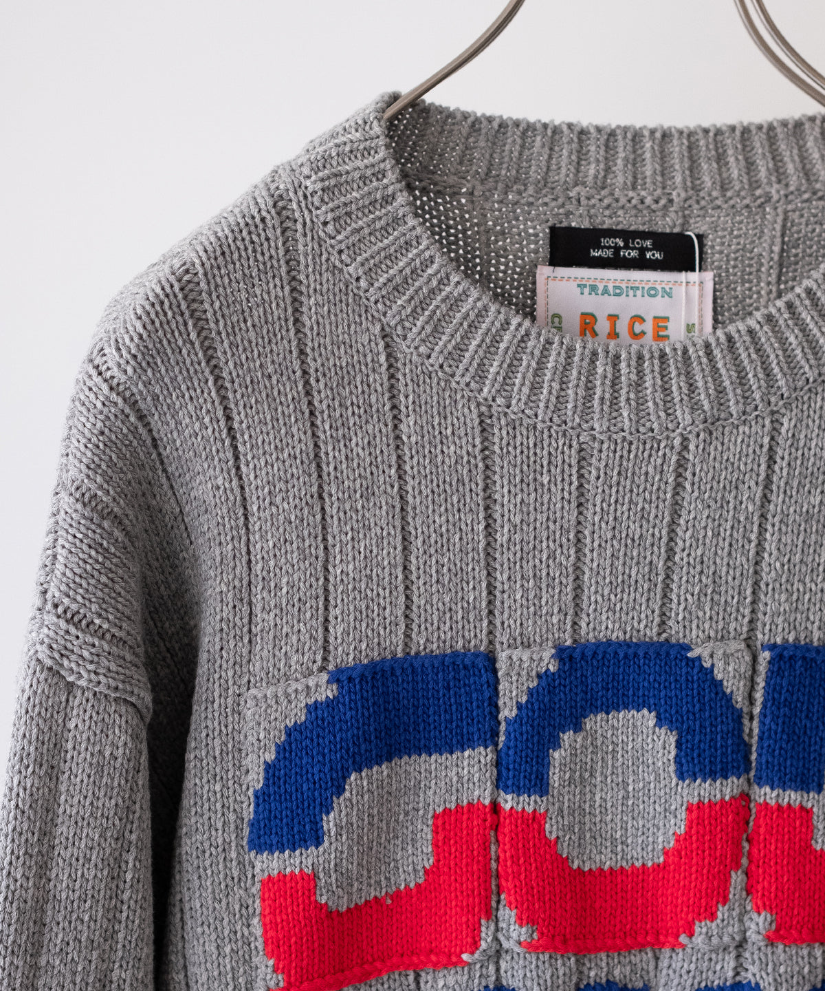 KNITTED RACING SWEATER