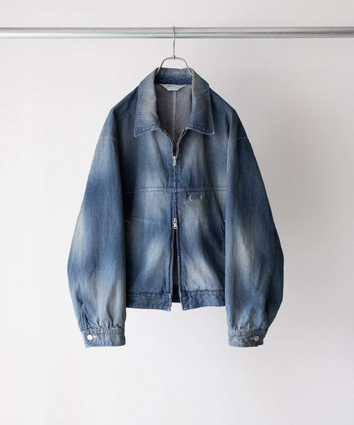 DENIM ZIPUP JACKET - ANCELLM – C THE C