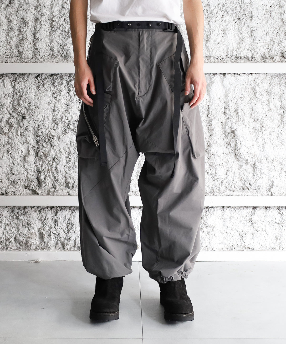 P30AL-E ENCAPSULATED NYLON ULTRAWIDE DRAWCORD CARGO TROUSER GEN. 1