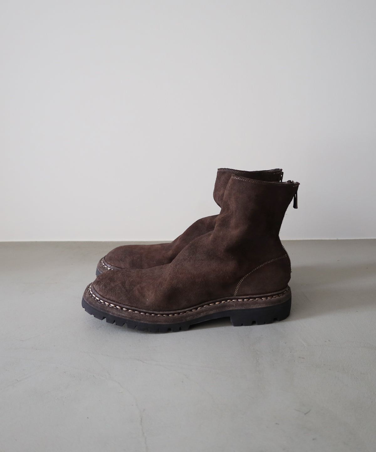 796V HORSE REVERSE, LINED BACK ZIP BOOT
