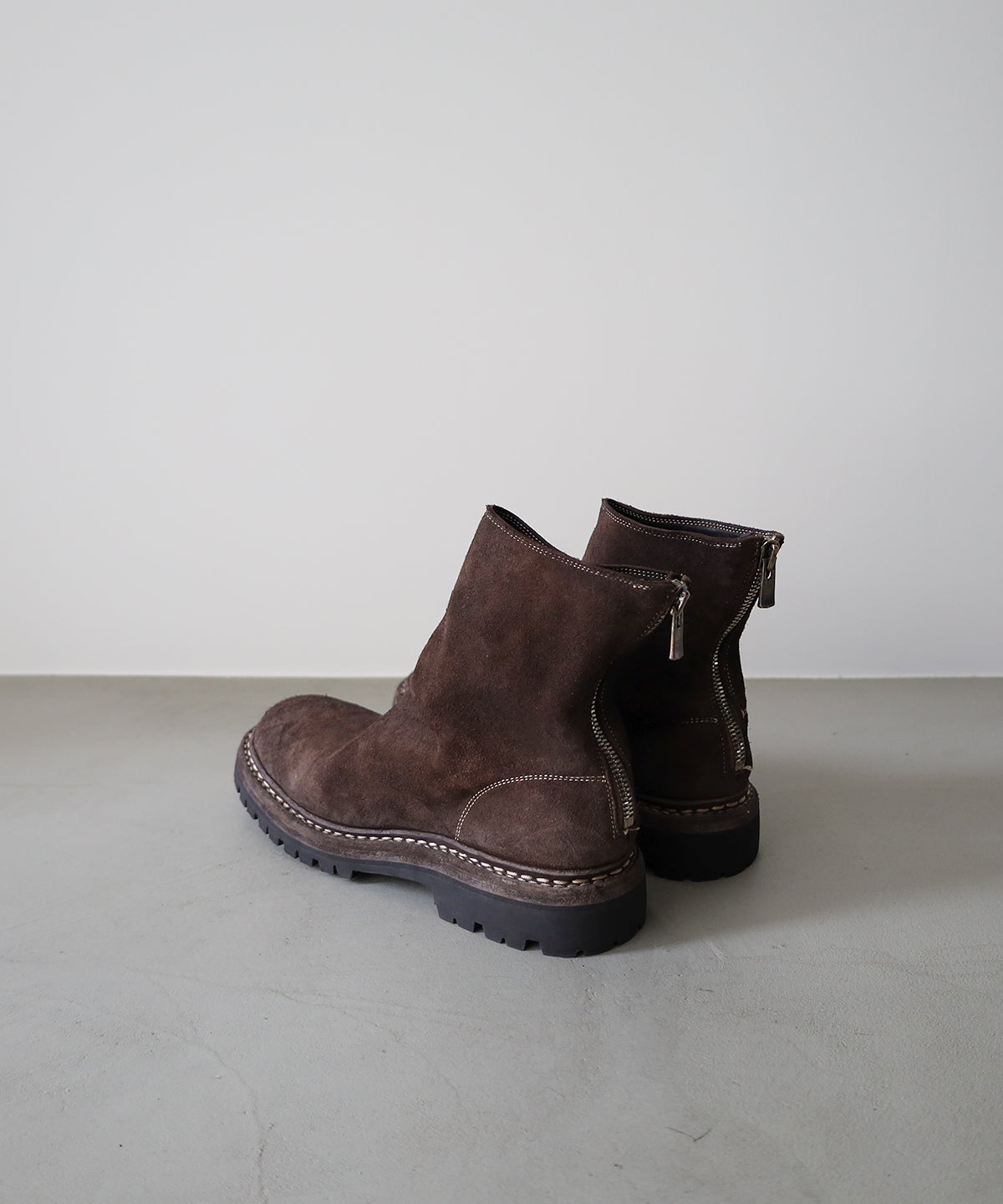796V HORSE REVERSE, LINED BACK ZIP BOOT