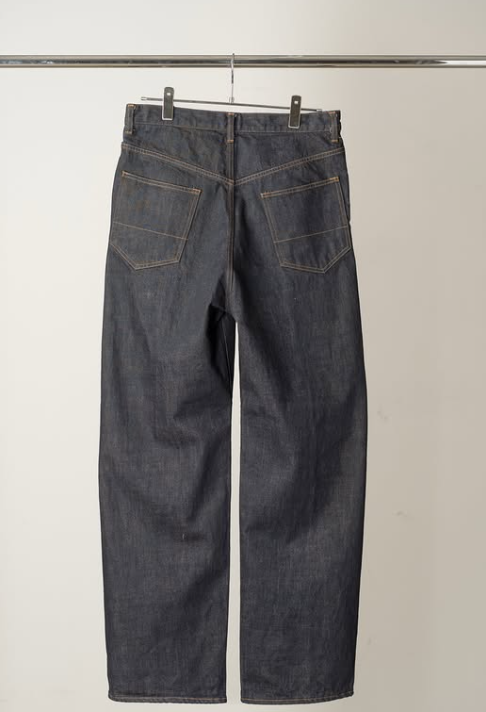 #08 SELVEDGE MIDDLE STRAIGHT 5P DENIM PANTS OW
