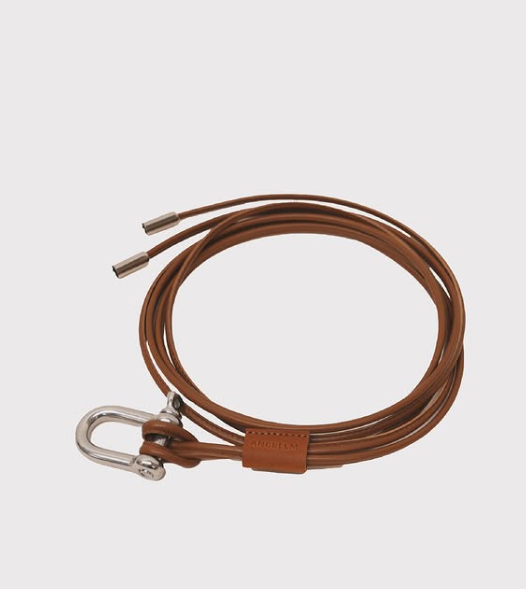 LEATHER ROPE BELT