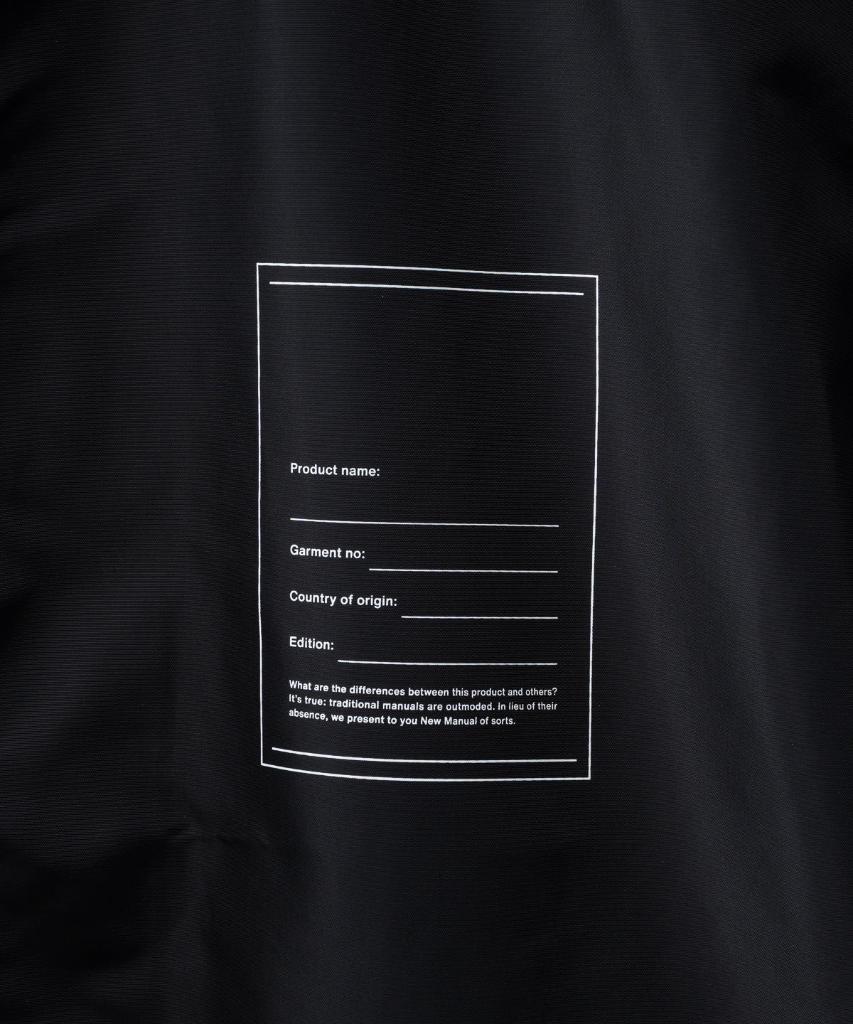 UNLINED COACH JACKET