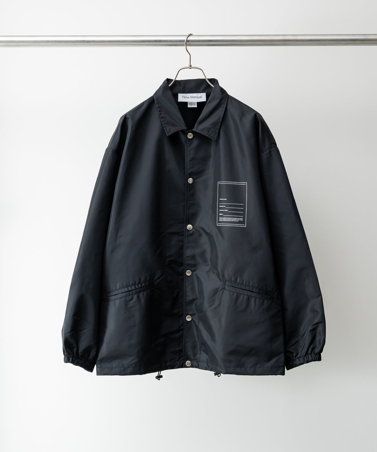 UNLINED COACH JACKET