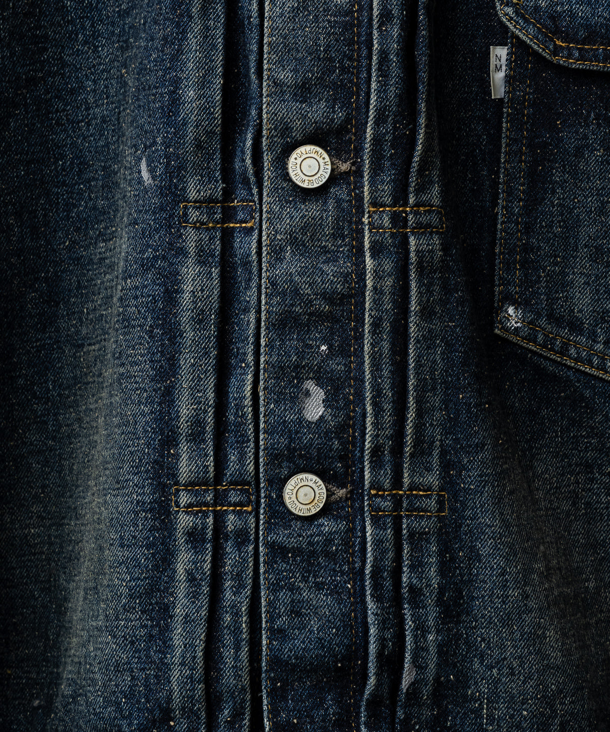 #001 T-BACK DENIM JACKET