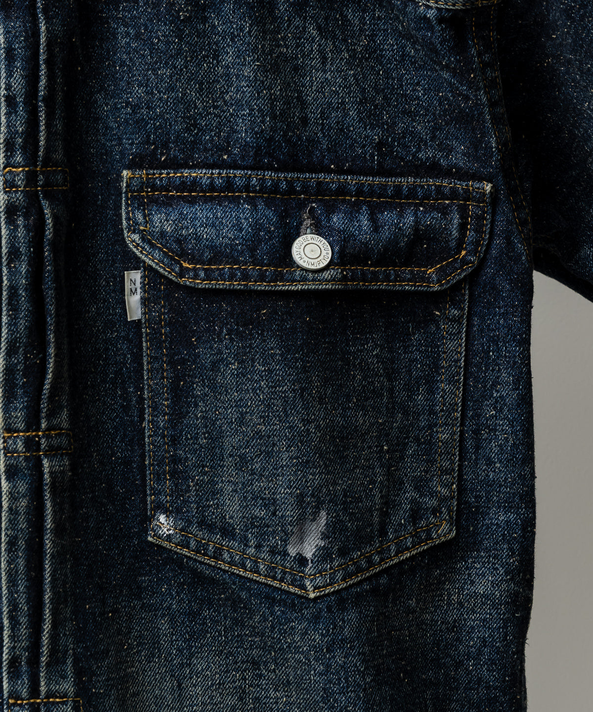 #001 T-BACK DENIM JACKET
