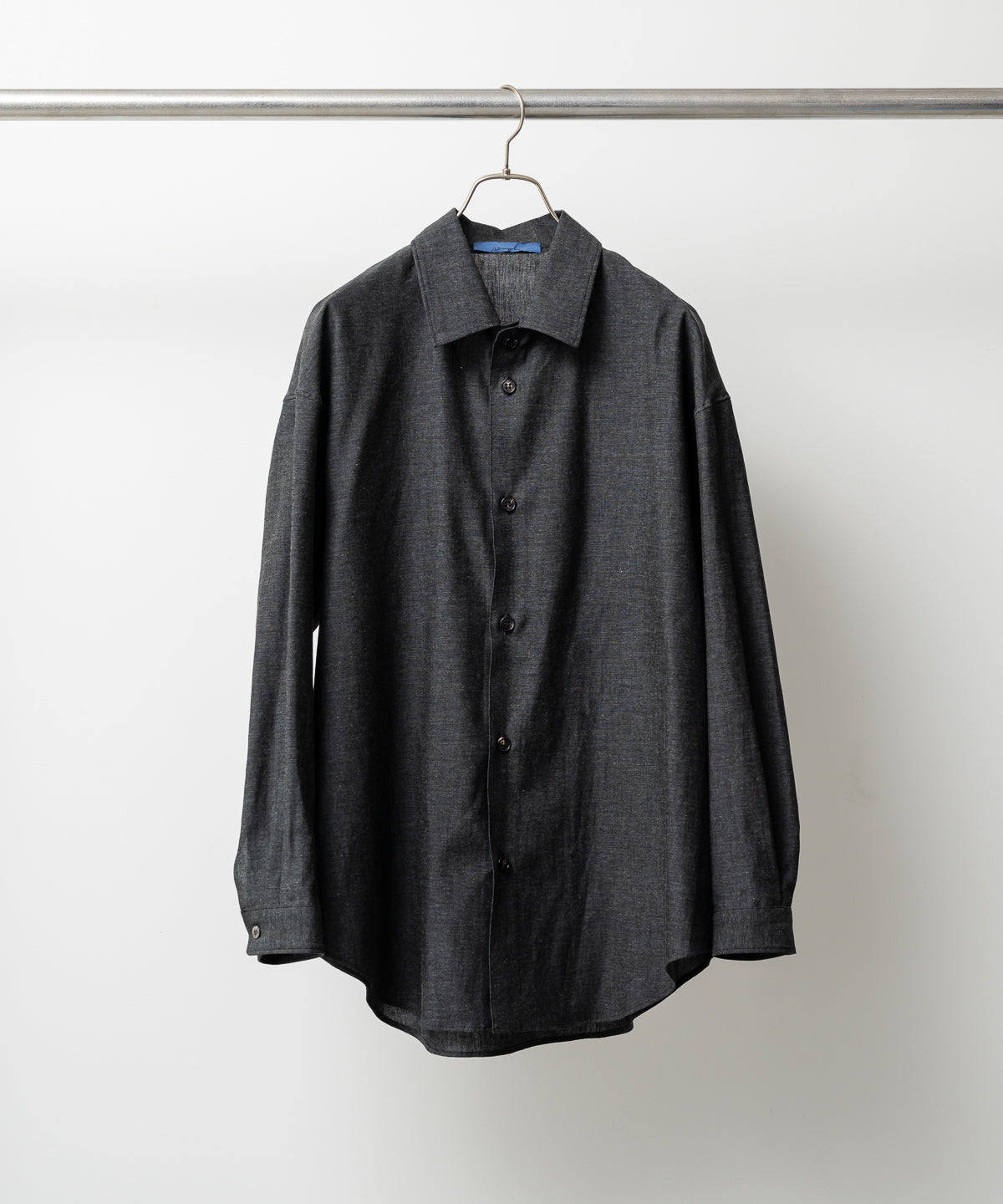 C THE C BLK CHAMBRAY SHIRT