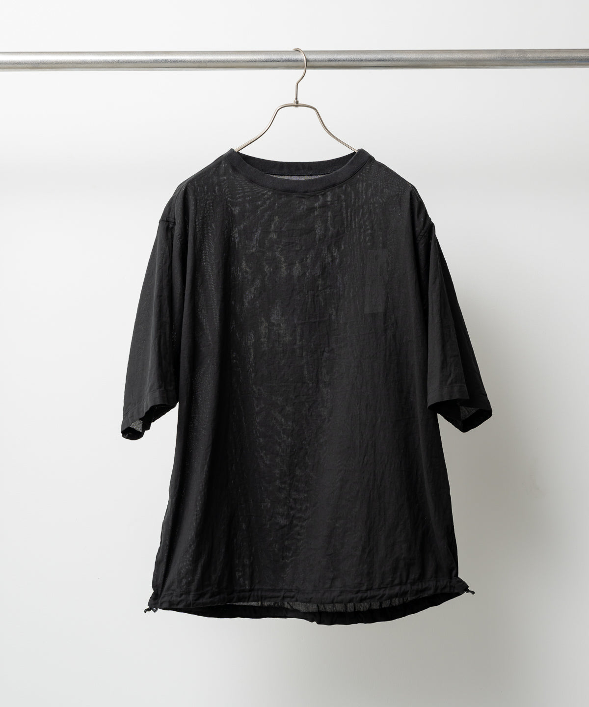 CREW NECK SHIRT -ORGANIC COTTON HIGH TWISTED DOBBY CLOTH- - marka