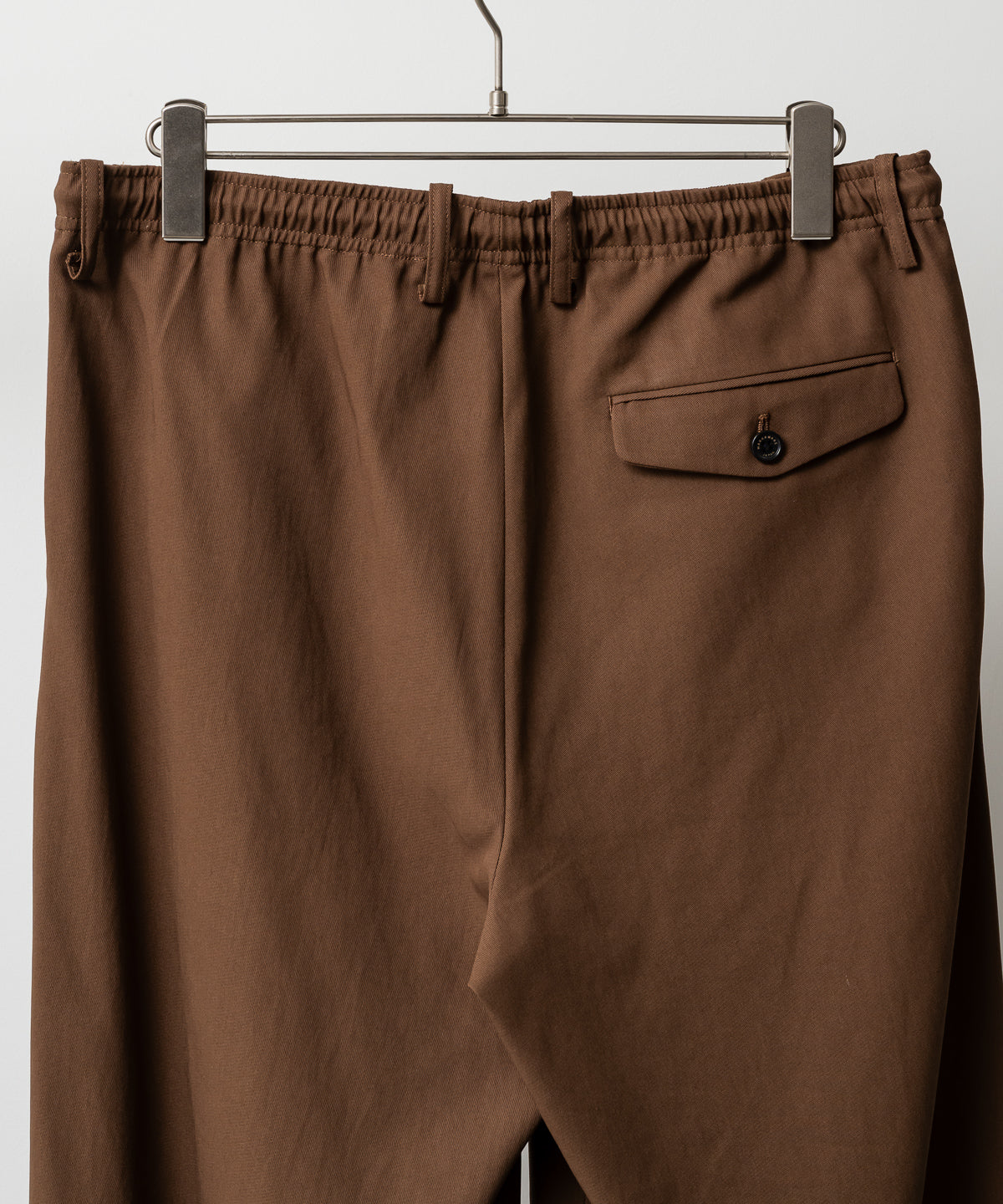 TRIPLE PLEATED EASY TROUSERS
