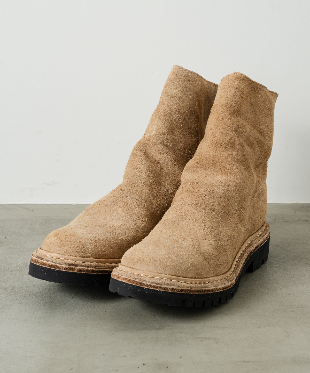 796V HORSE REVERSE, BACK ZIP BOOT