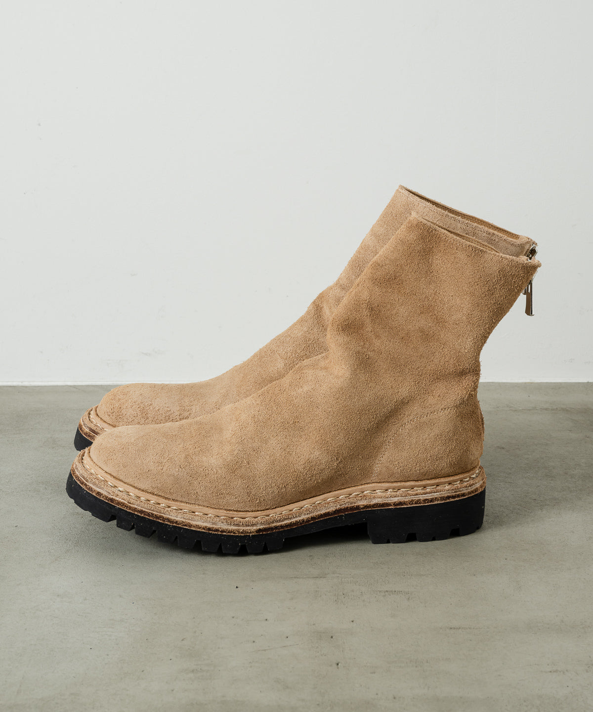 796V HORSE REVERSE, BACK ZIP BOOT