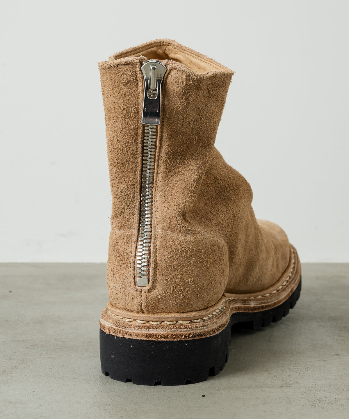 796V HORSE REVERSE, BACK ZIP BOOT