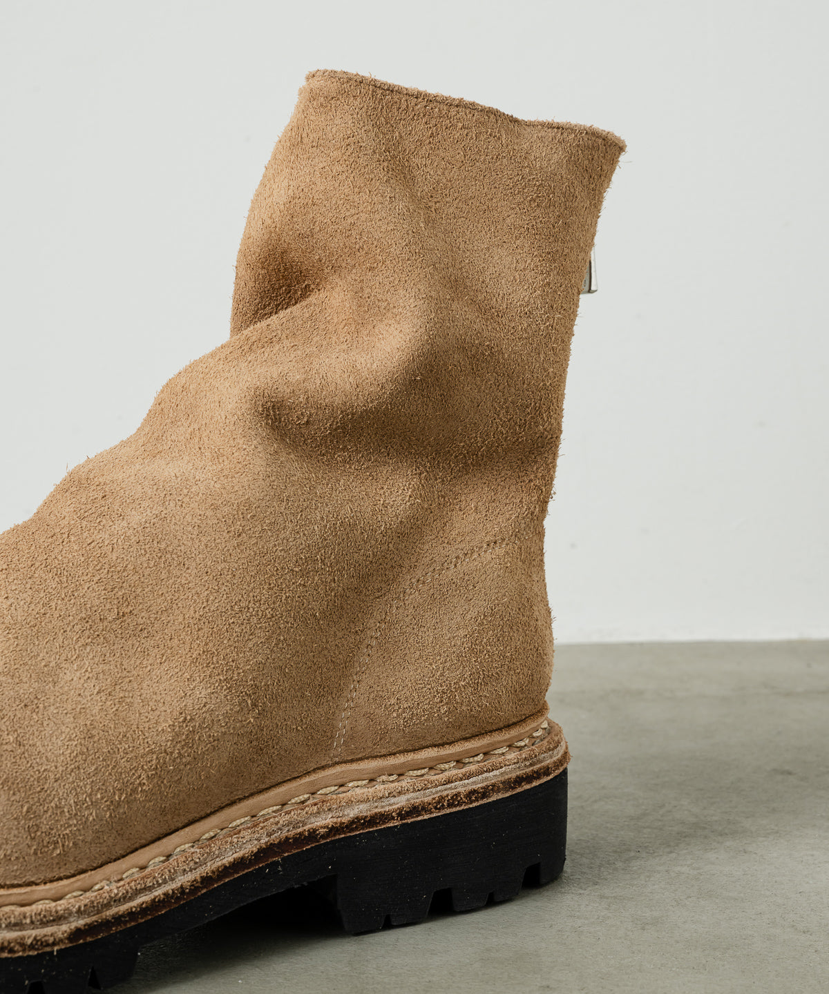796V HORSE REVERSE, BACK ZIP BOOT