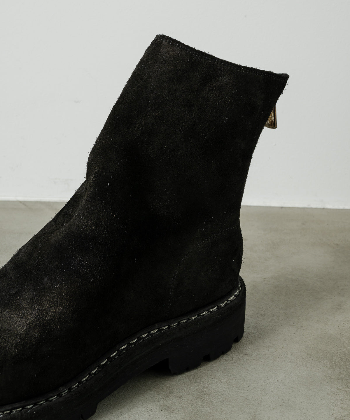 796V HORSE REVERSE, BACK ZIP BOOT