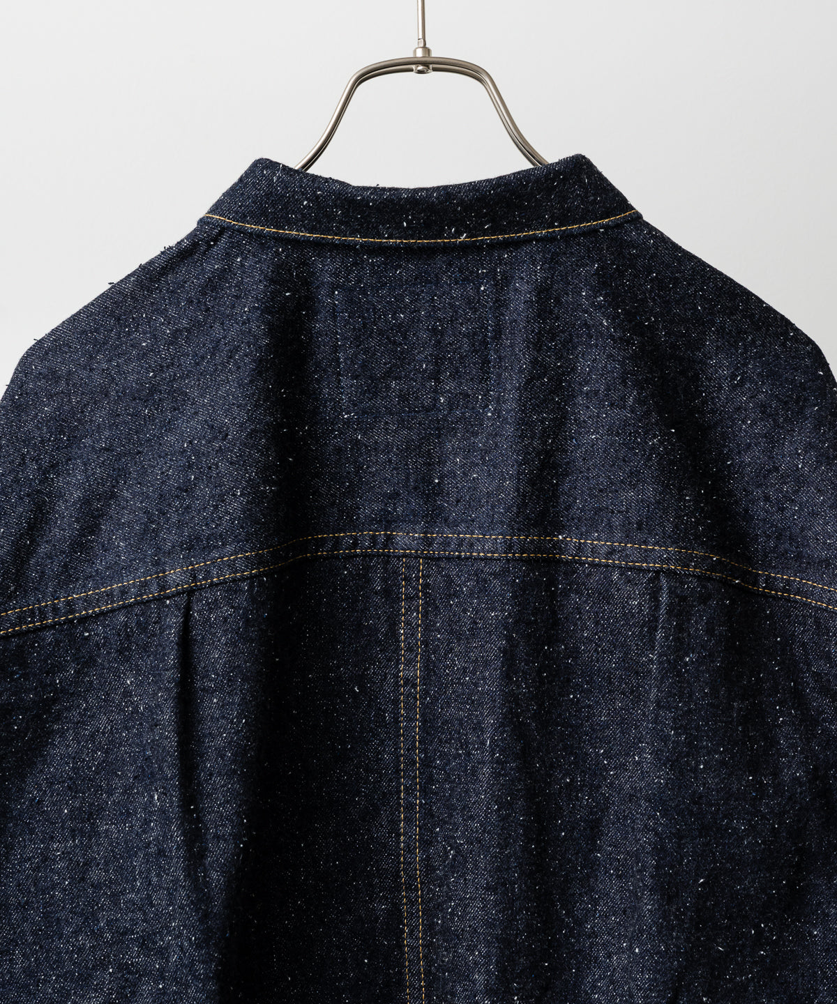 #001 T-BACK DENIM JACKET ONE-WASHED