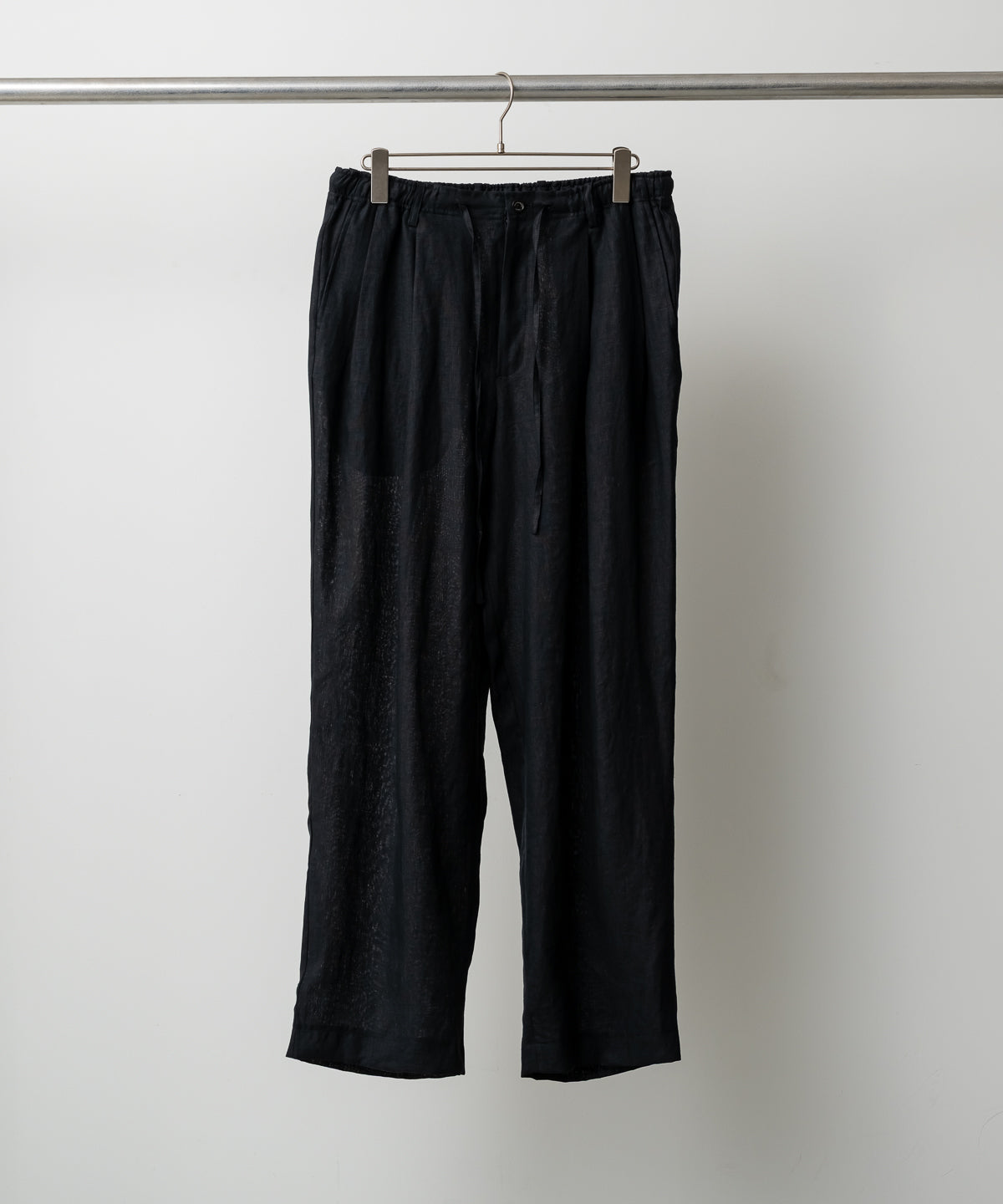 DOUBLE PLEATED EASY TROUSERS