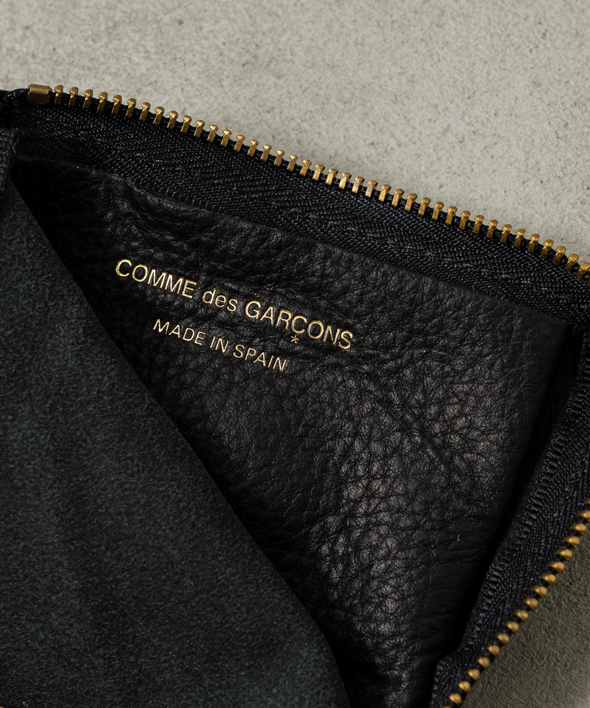 WASHED L ZIP WALLET