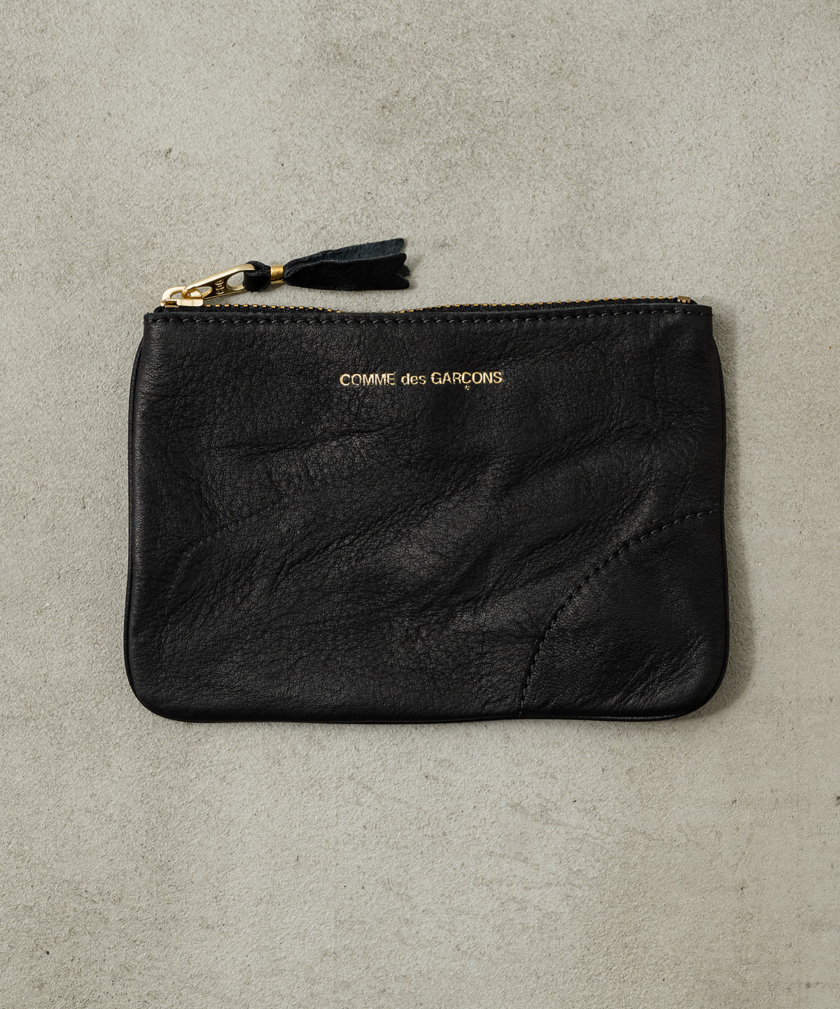 WASHED ZIP POUCH
