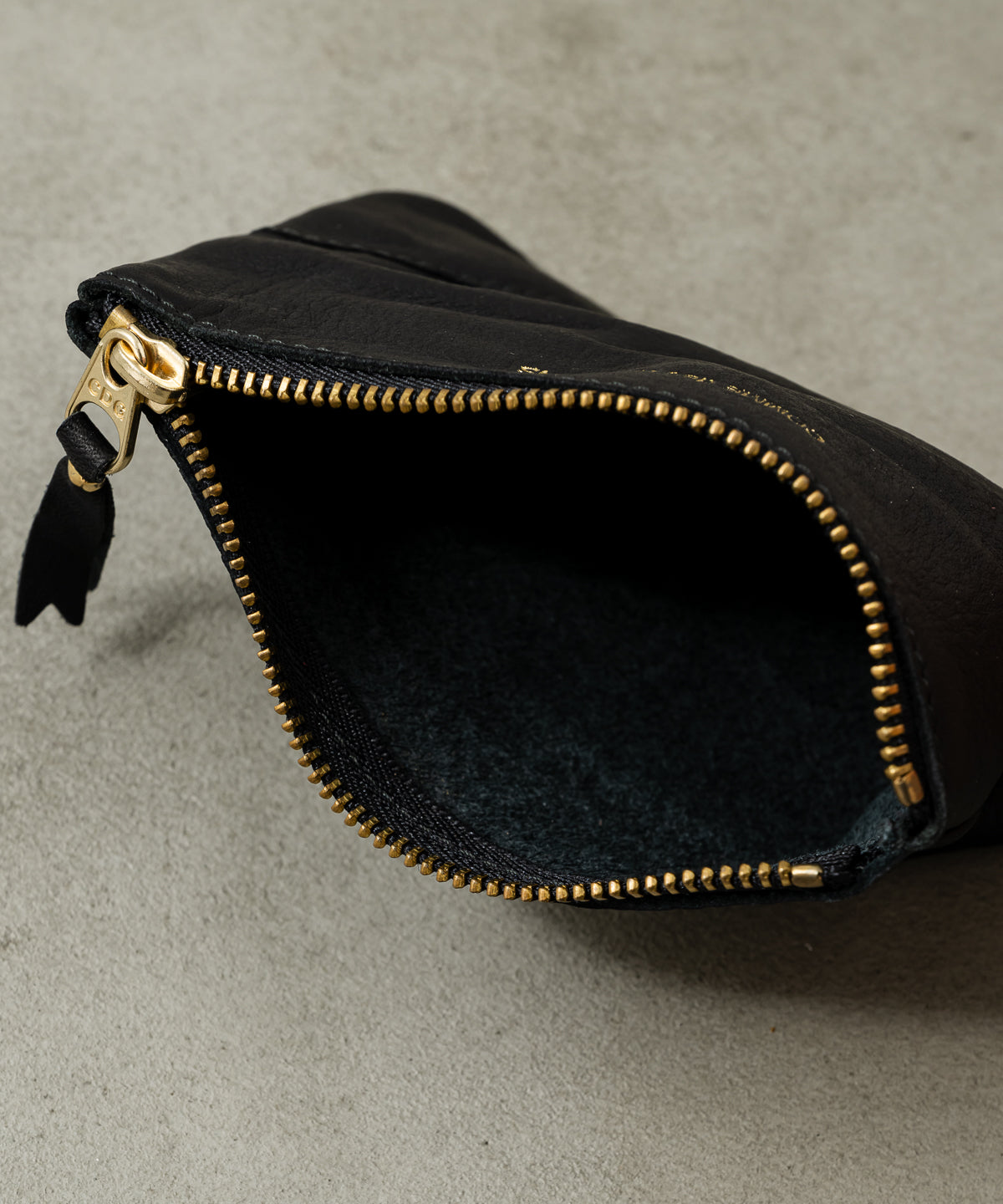 WASHED ZIP POUCH