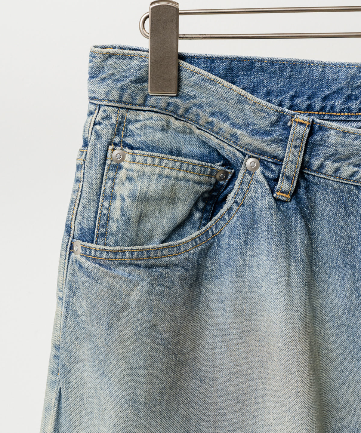 #08 MIDDLE STRAIGHT 5P DENIM PANTS