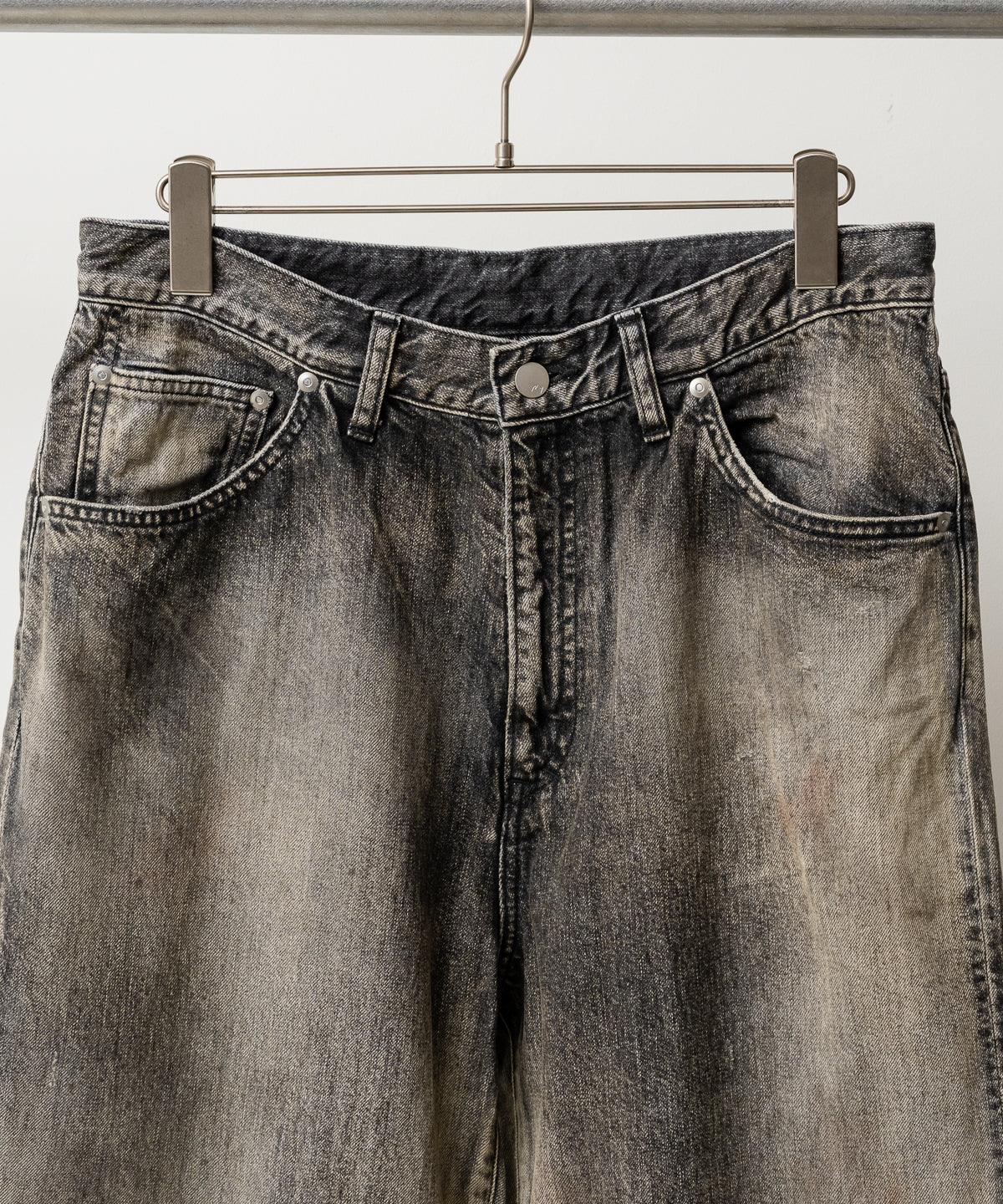#08 MIDDLE STRAIGHT 5P DENIM PANTS