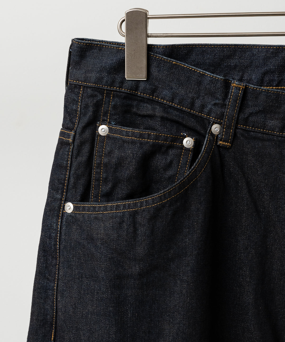 STRAIGHT WIDE DENIM PANTS OW