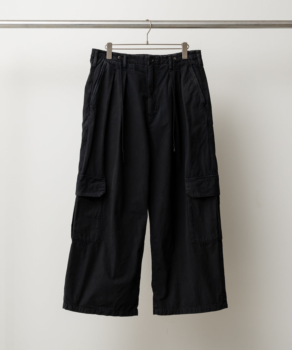 POPLIN CARGO PANTS