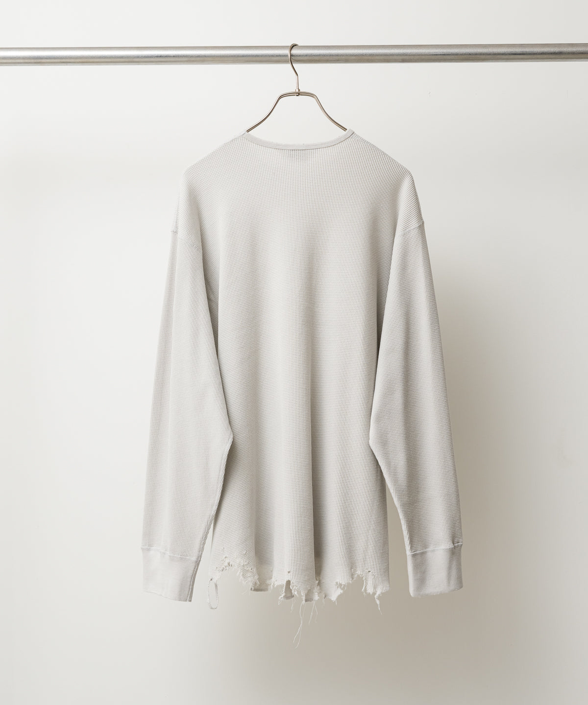 DAMAGE WAFFLE CREW LS