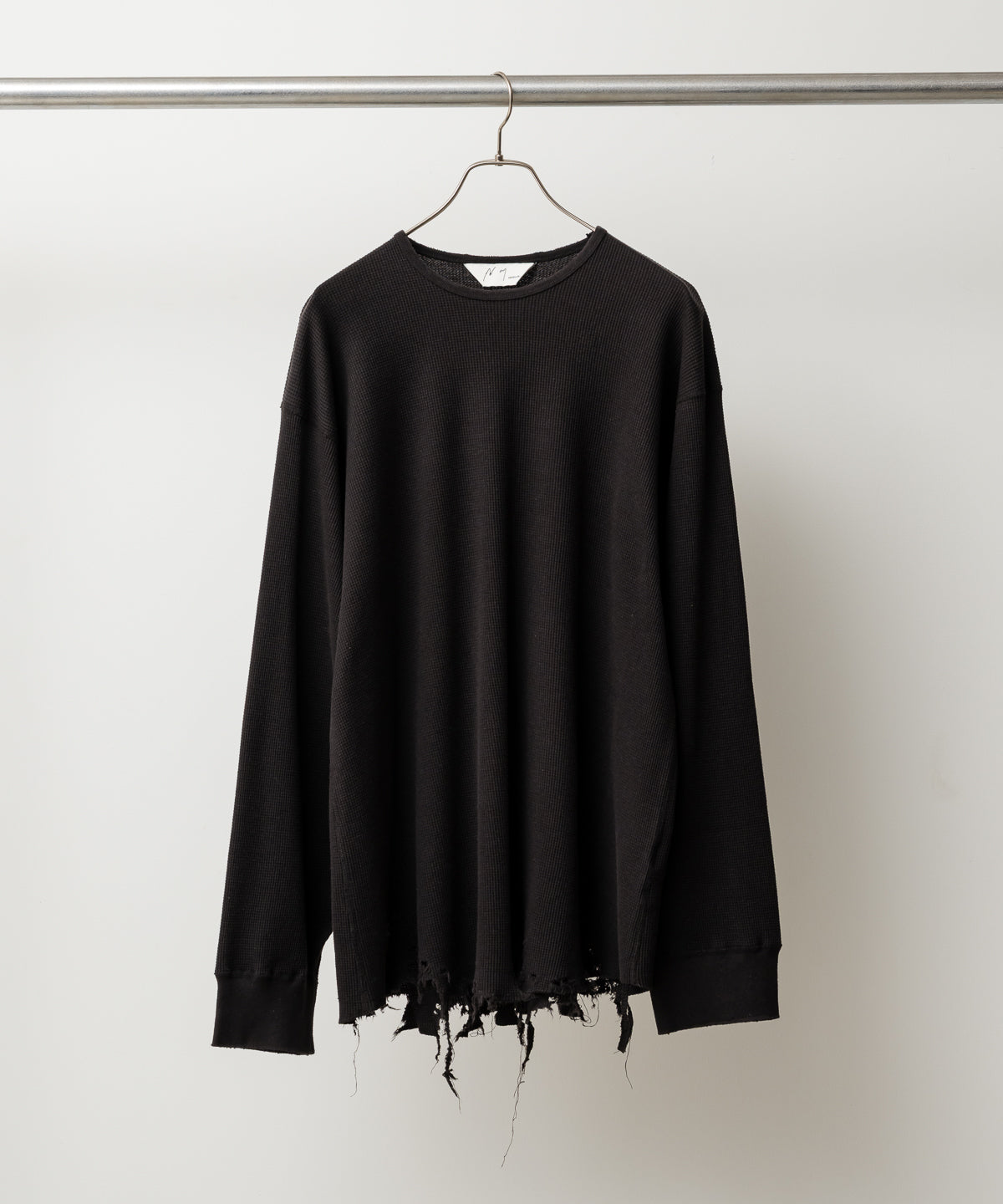 DAMAGE WAFFLE CREW LS