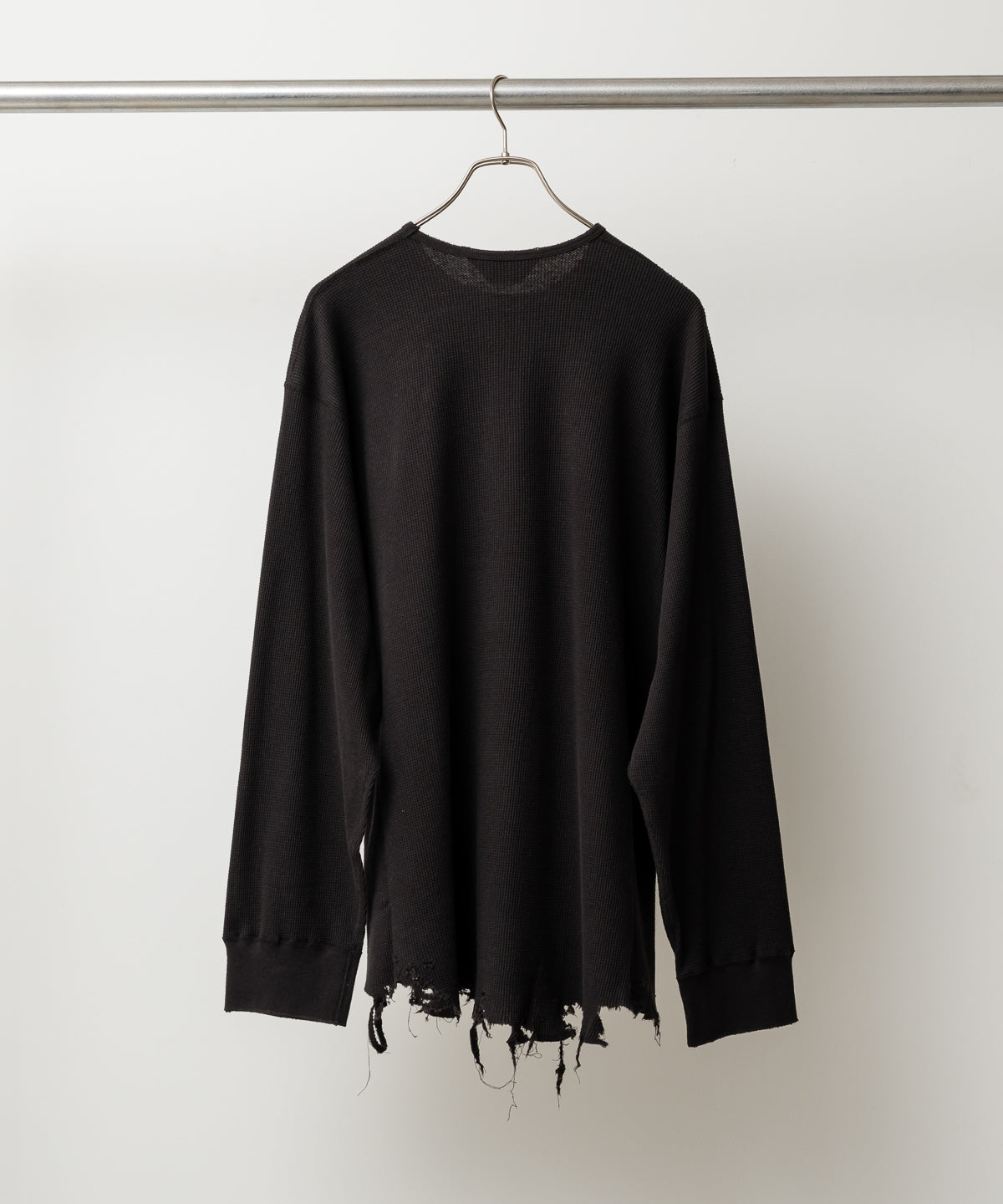 DAMAGE WAFFLE CREW LS
