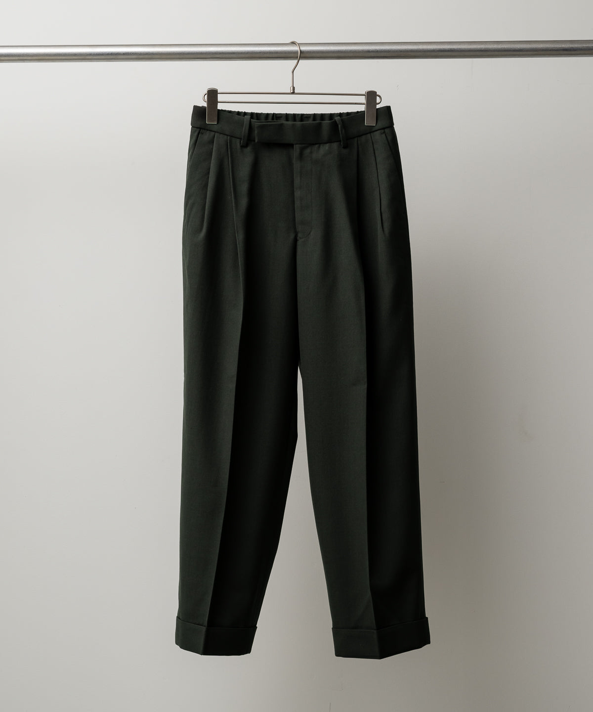 DOUBLE PLEATED SEMI EASY TROUSERS