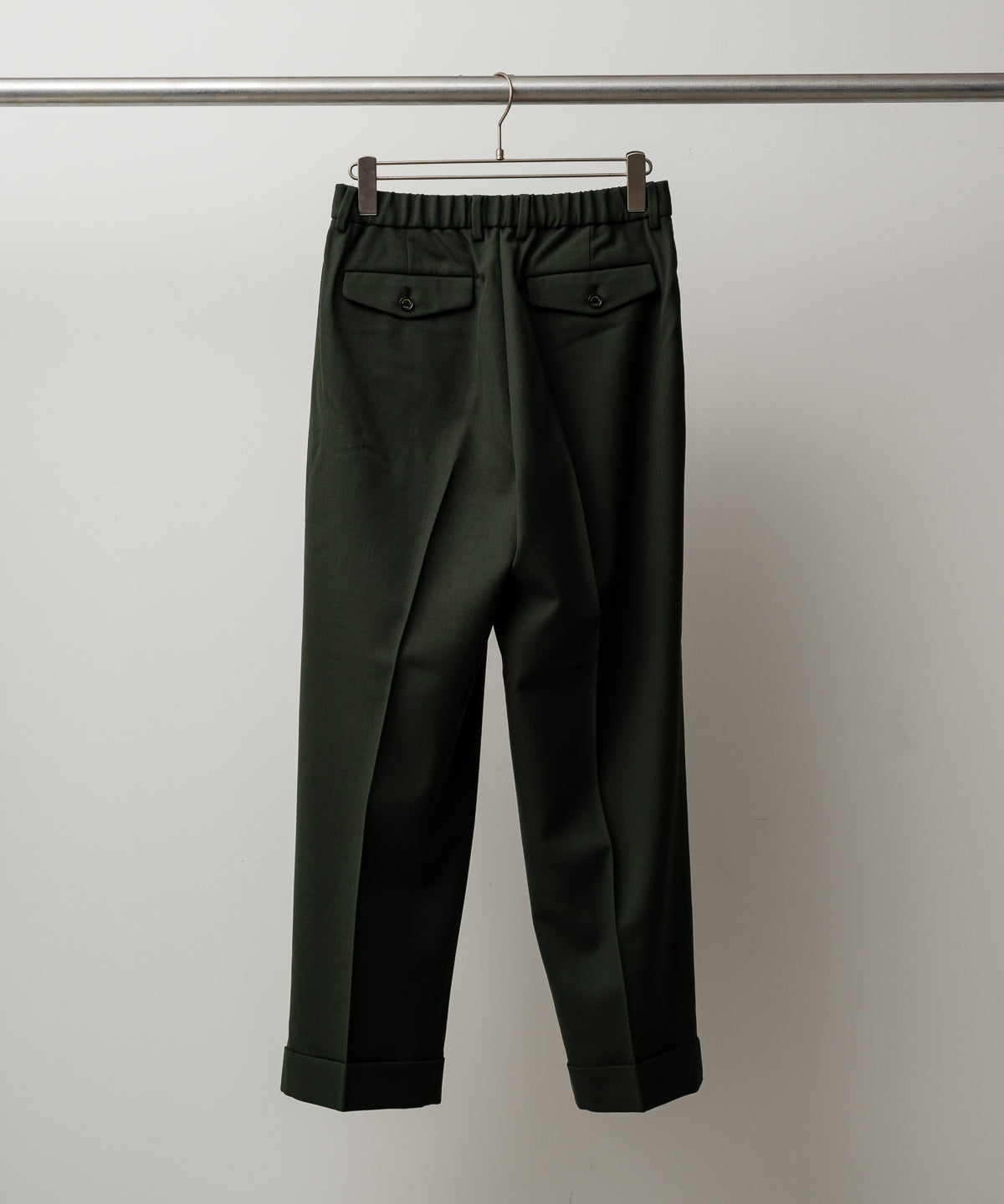 DOUBLE PLEATED SEMI EASY TROUSERS