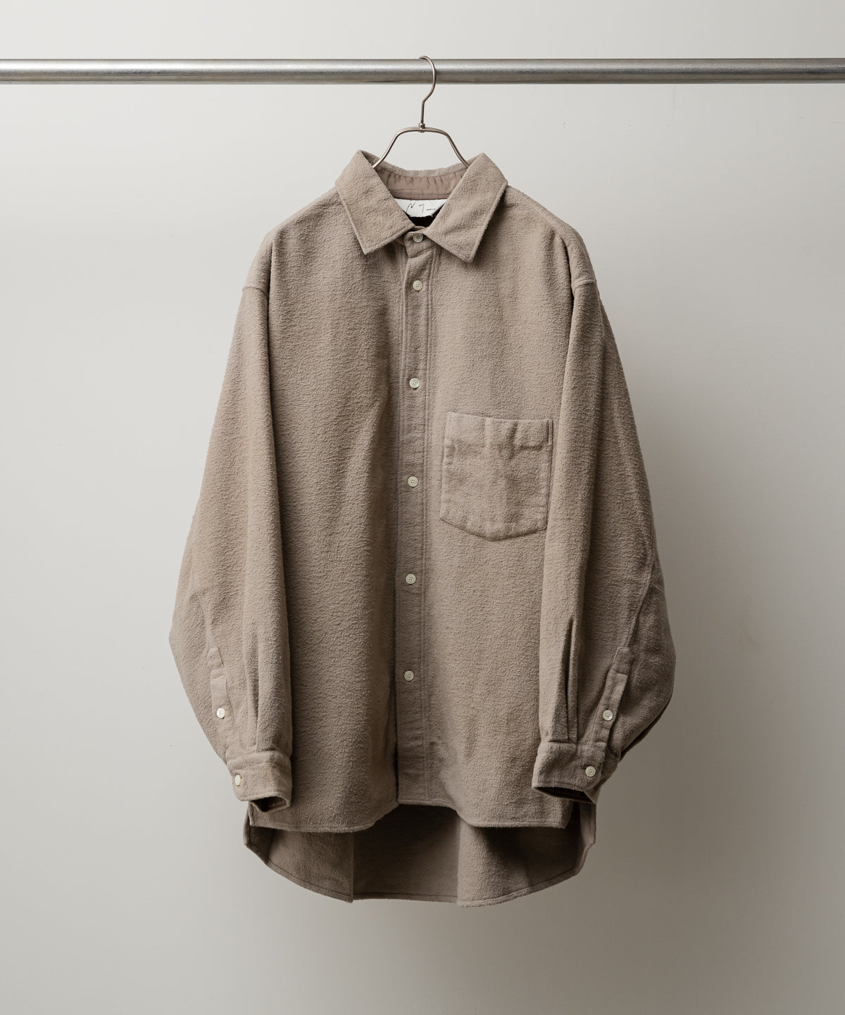 BRUSHED COTTON OVER SHIRT