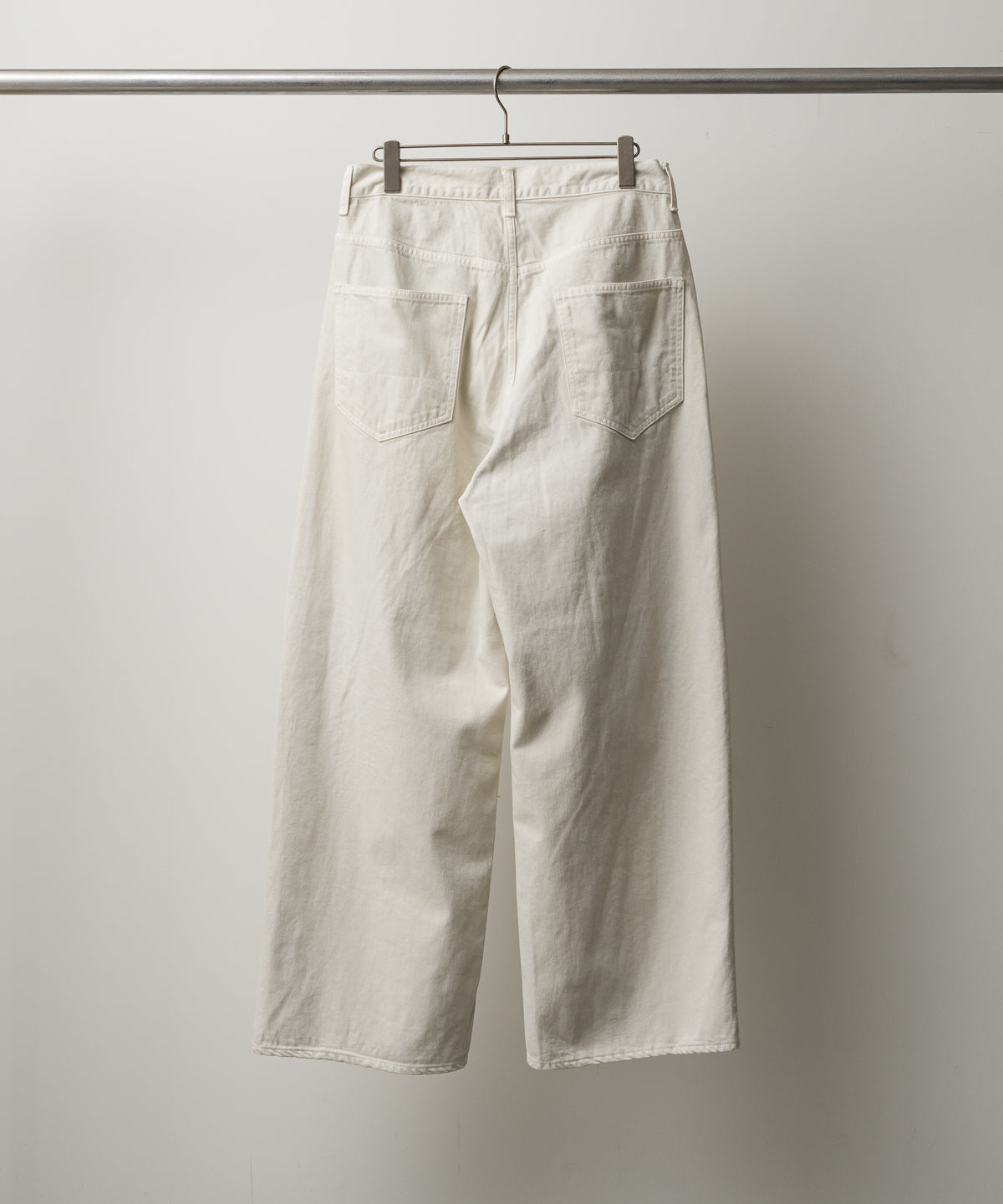 STRAIGHT WIDE DENIM PANTS