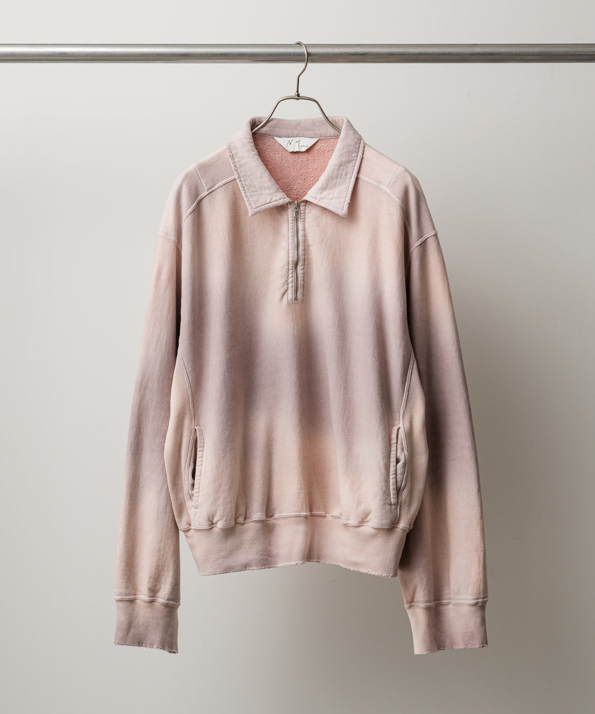 FLEECE-LINED SWEAT PULLOVER