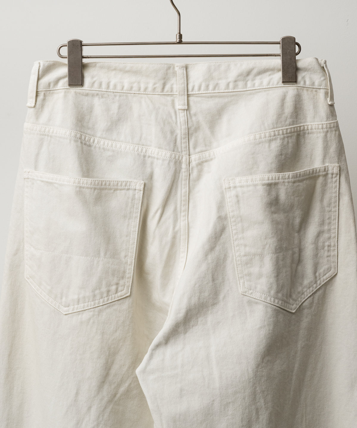 STRAIGHT WIDE DENIM PANTS