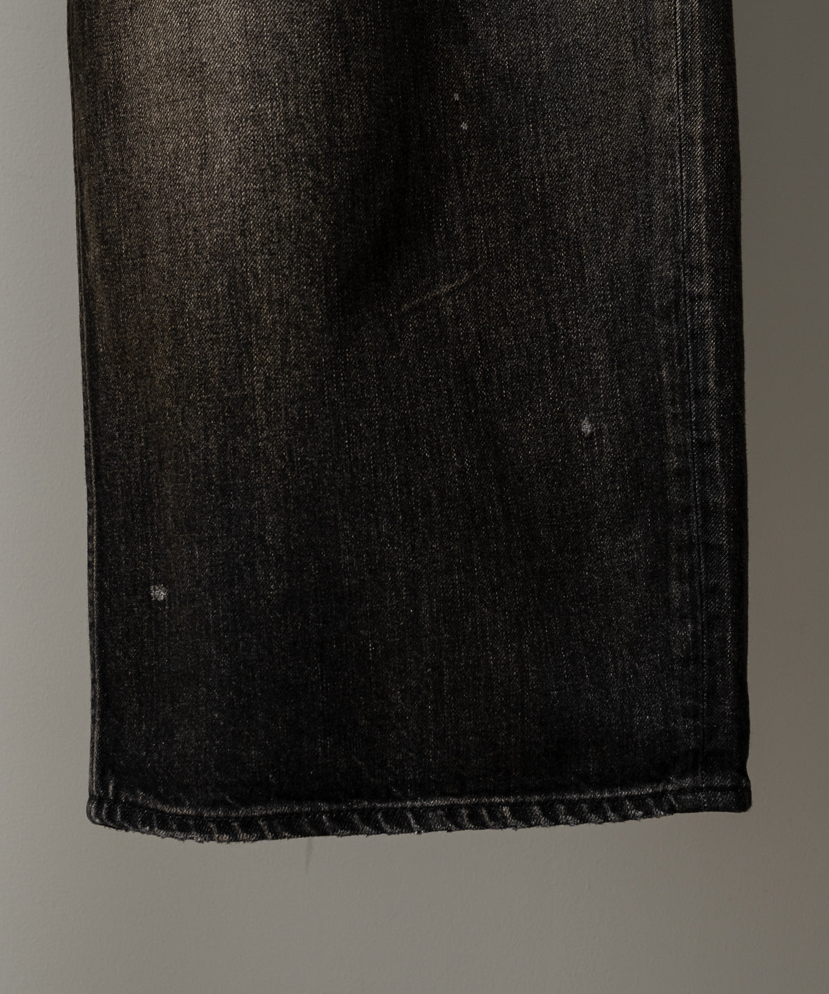 STRAIGHT WIDE DENIM PANTS