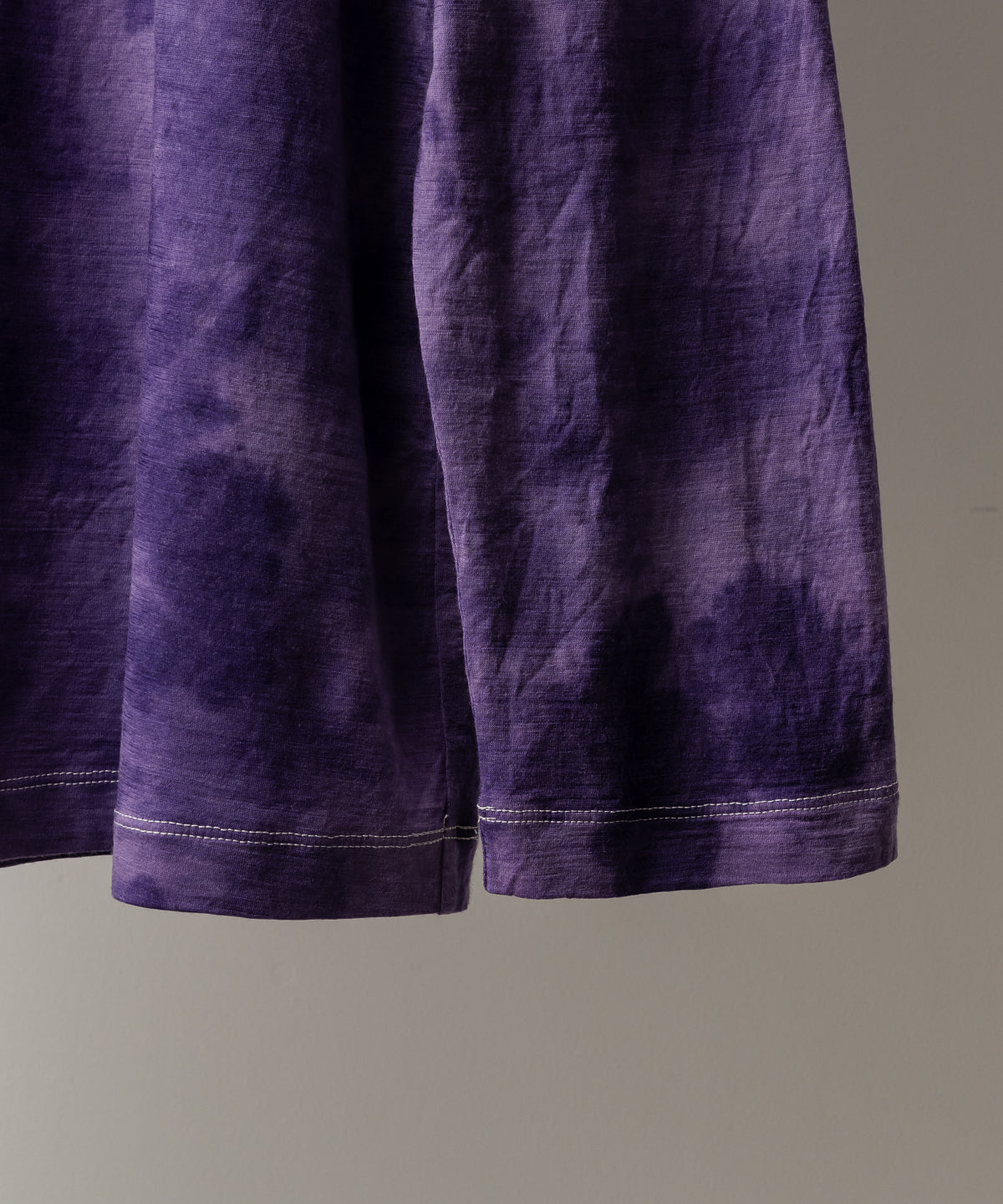 Melino Wool L/S Tee Uneven Dye