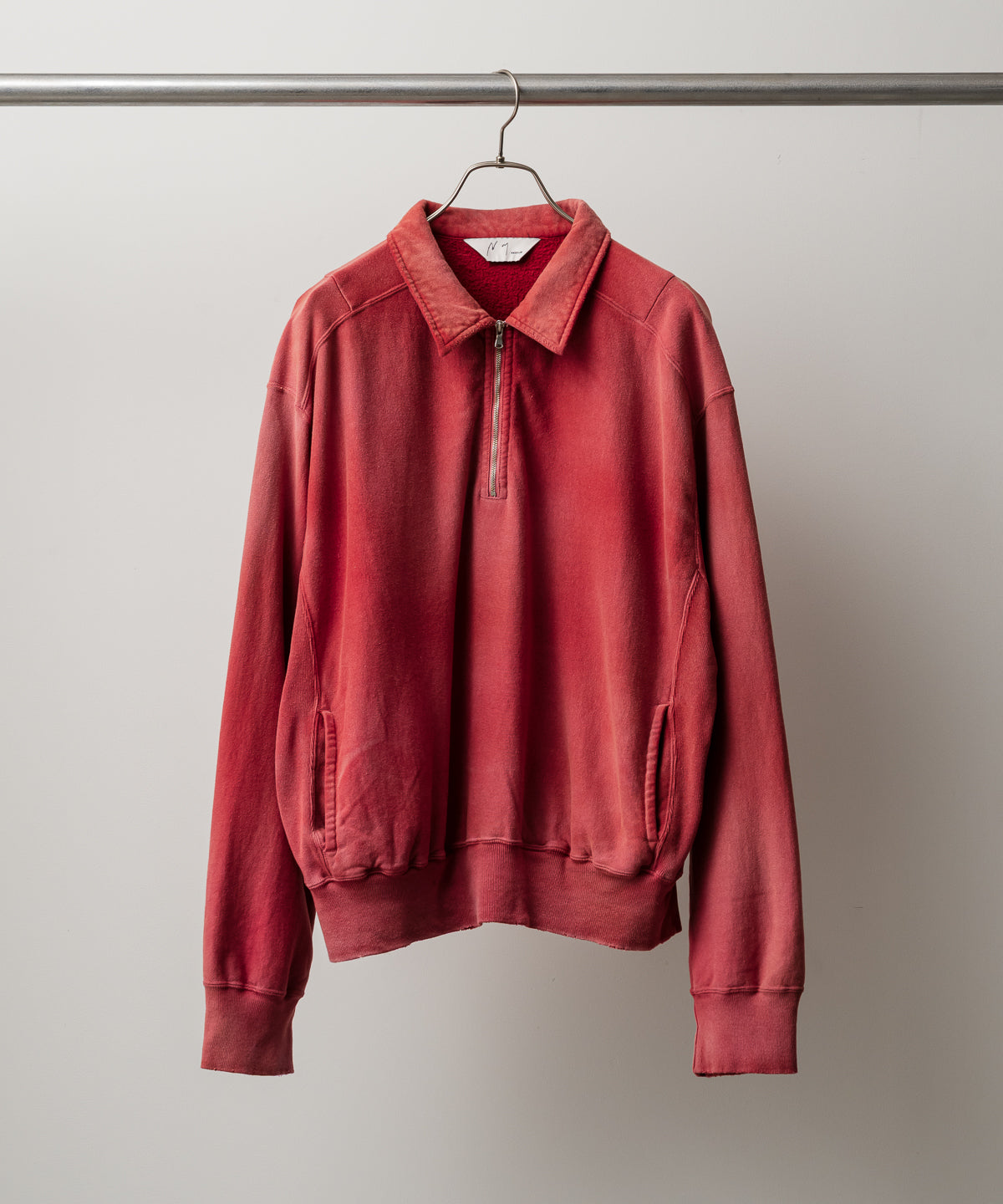 FLEECE-LINED SWEAT PULLOVER