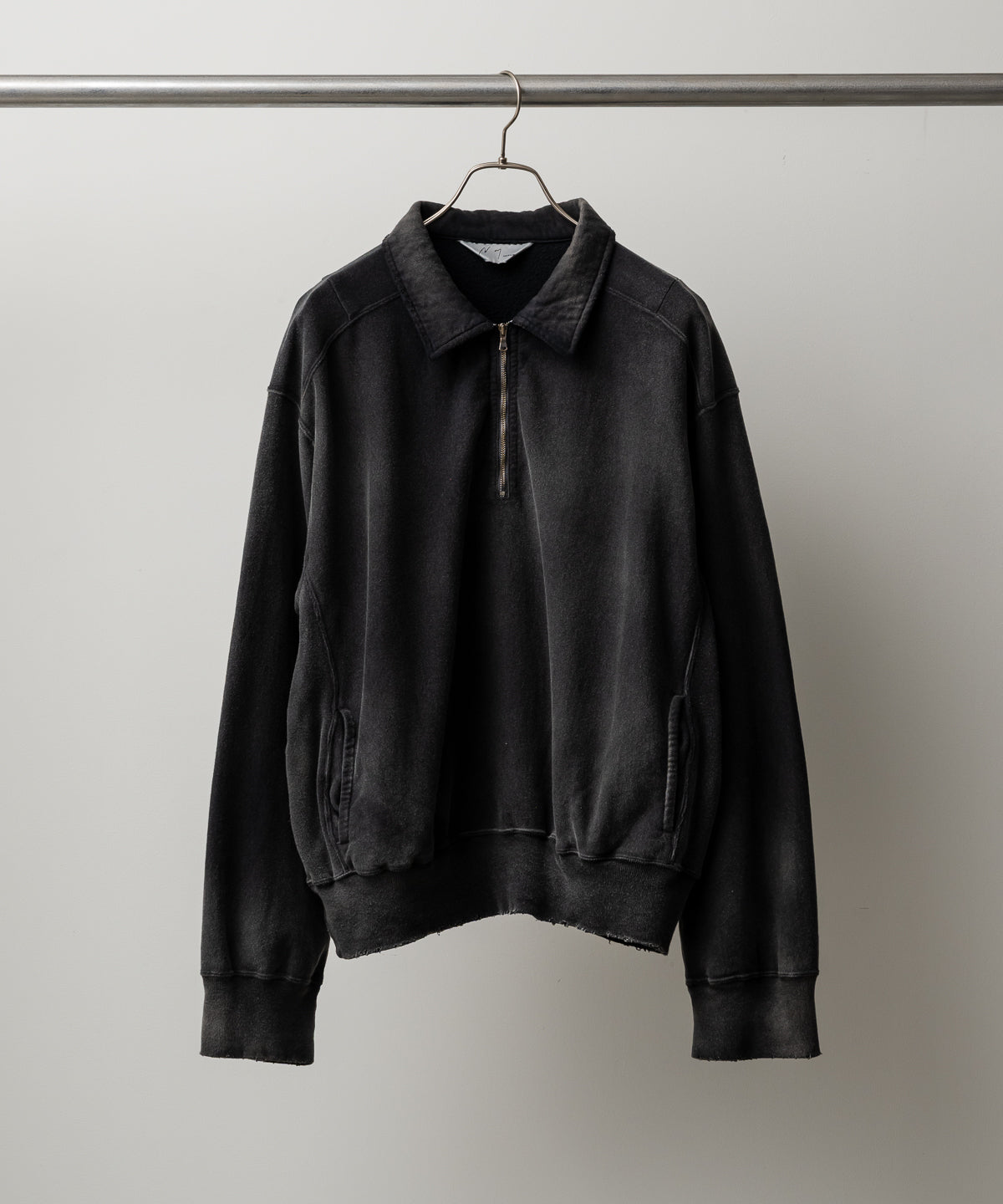 FLEECE-LINED SWEAT PULLOVER