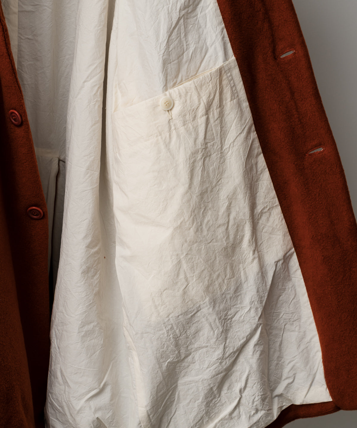 BIG BLOBBY COAT HEAVY CASHMERE