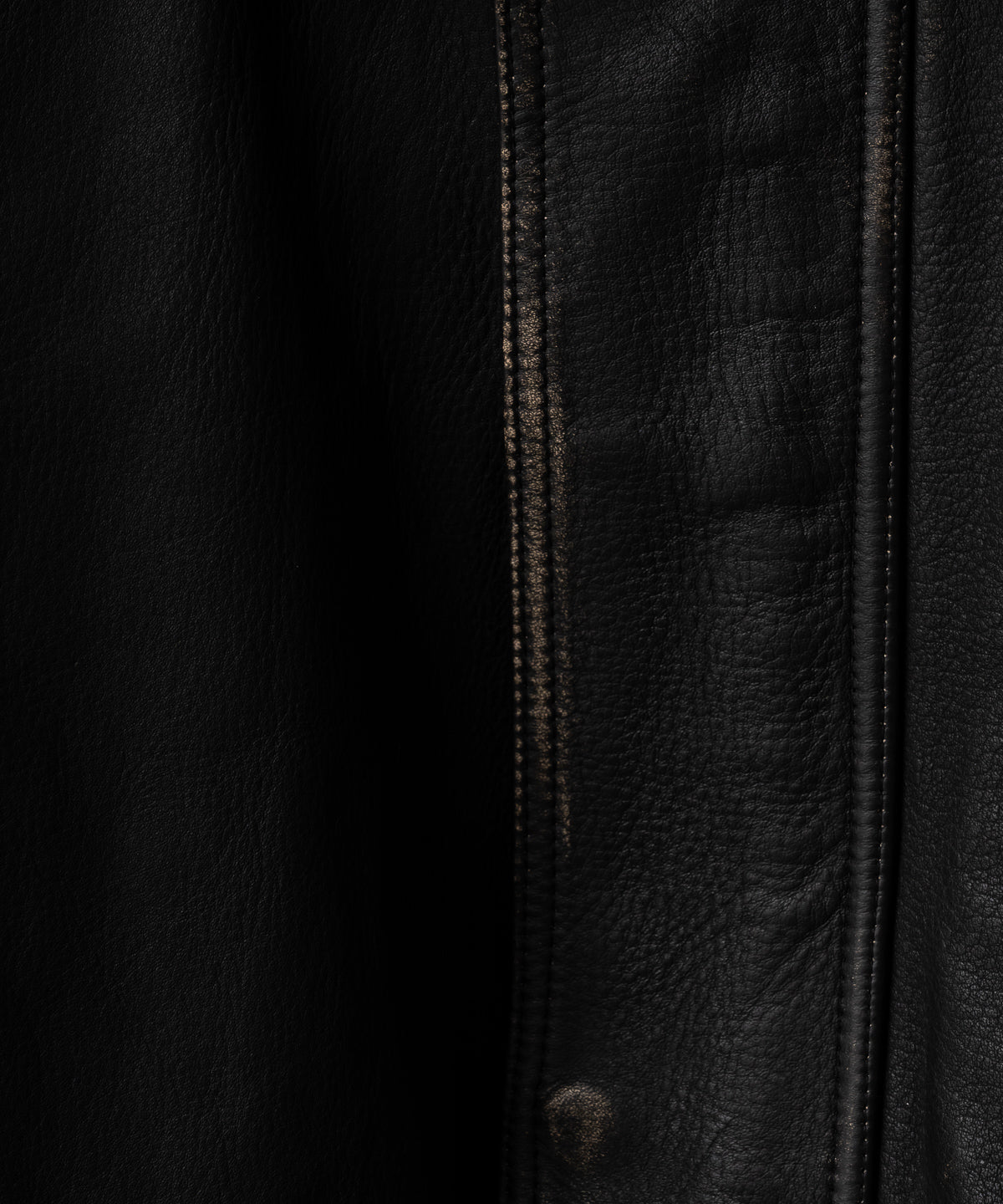 DAD`S LEATHER HALF COAT