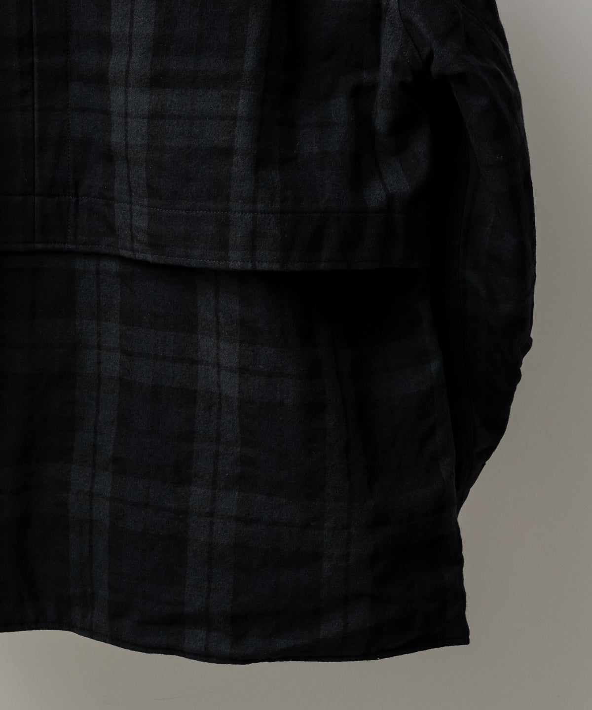 CHECK HALF JACKET