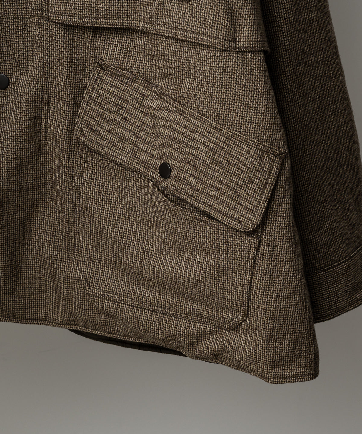 CHECK HALF JACKET