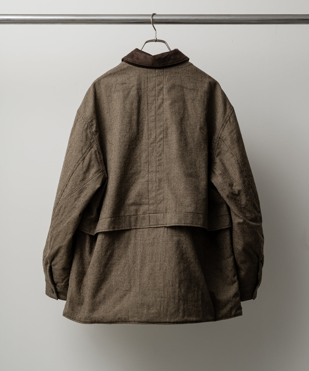 CHECK HALF JACKET
