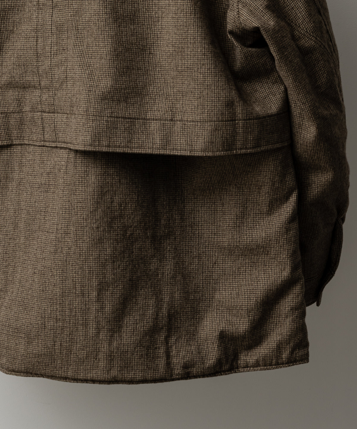 CHECK HALF JACKET